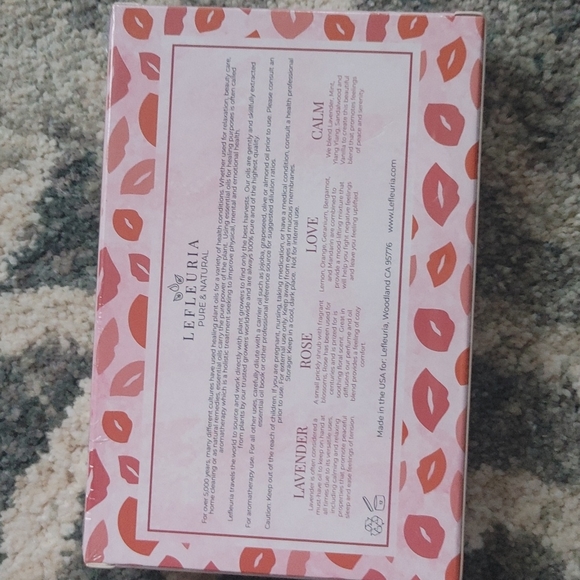 Lefleuria Pure and Natural Essential Oils Crazy in Love Aromatherapy Coll - Picture 7 of 13